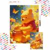 Winnie the Pooh Honey Pot Painting Diamond Mosaic Art Kit Handmade DIY Gift Home Decor