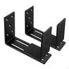 2 kusy bezpečnostních držáků dveří HeavyDuty zesílení Nastavitelný hardware pro