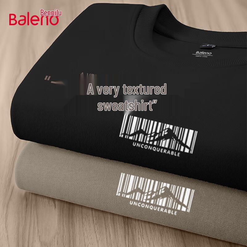 

Baleno Men s 2025 New Classic Loose Heavyweight Crew Neck Sweatshirt 2XL