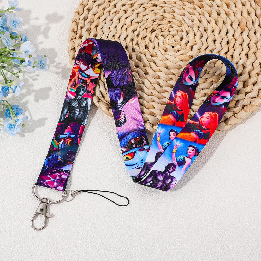 Cartoon Handy Lanyard Hals Kartenanhänger Lanyard Hals Schlüsselanhänger Büro Anhänger Geschenk