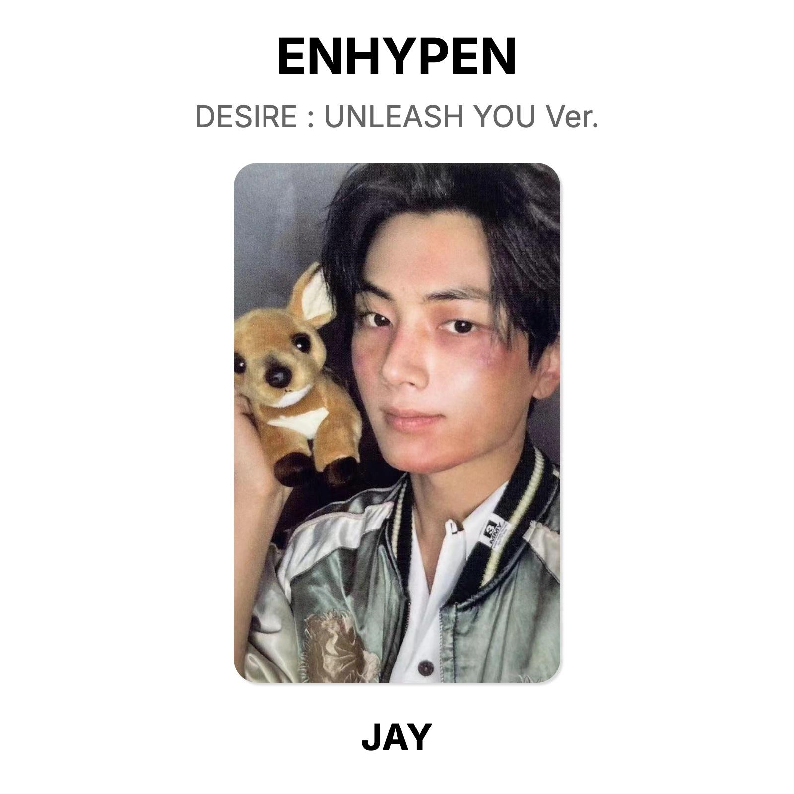ENHYPEN DESIRE : РАСКРОЙ СЕБЯ Вер. Официальная фотокарта JAY