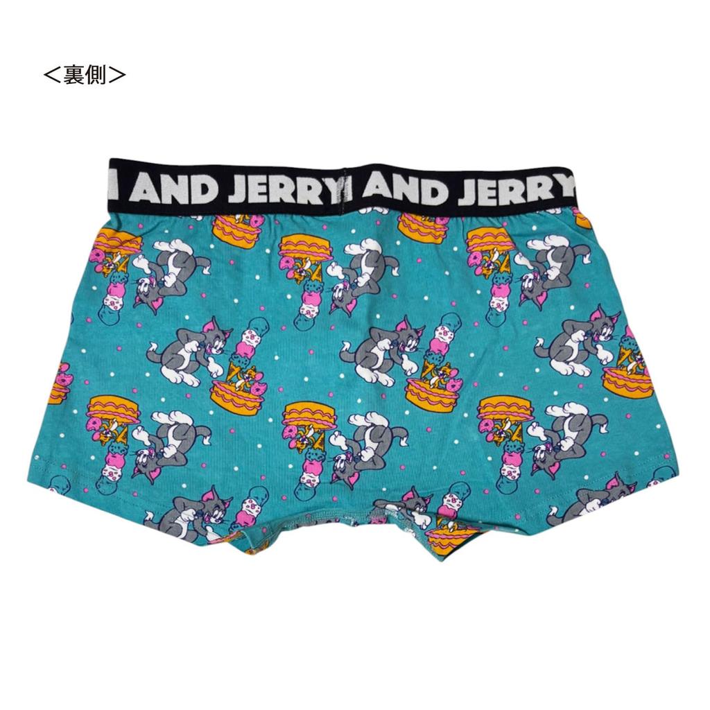 Tom and Jerry Men's Boxer Briefs, Cake and Ice Cream, Warner Bros., Size Medium