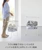 Yamazaki Jitsugyo Folding Laundry Basket with White W41 x D30 x legs are Tower Laundry Basket Reduces Lower Back Burden 1462 (Yamazaki) Legs, H41.5cm