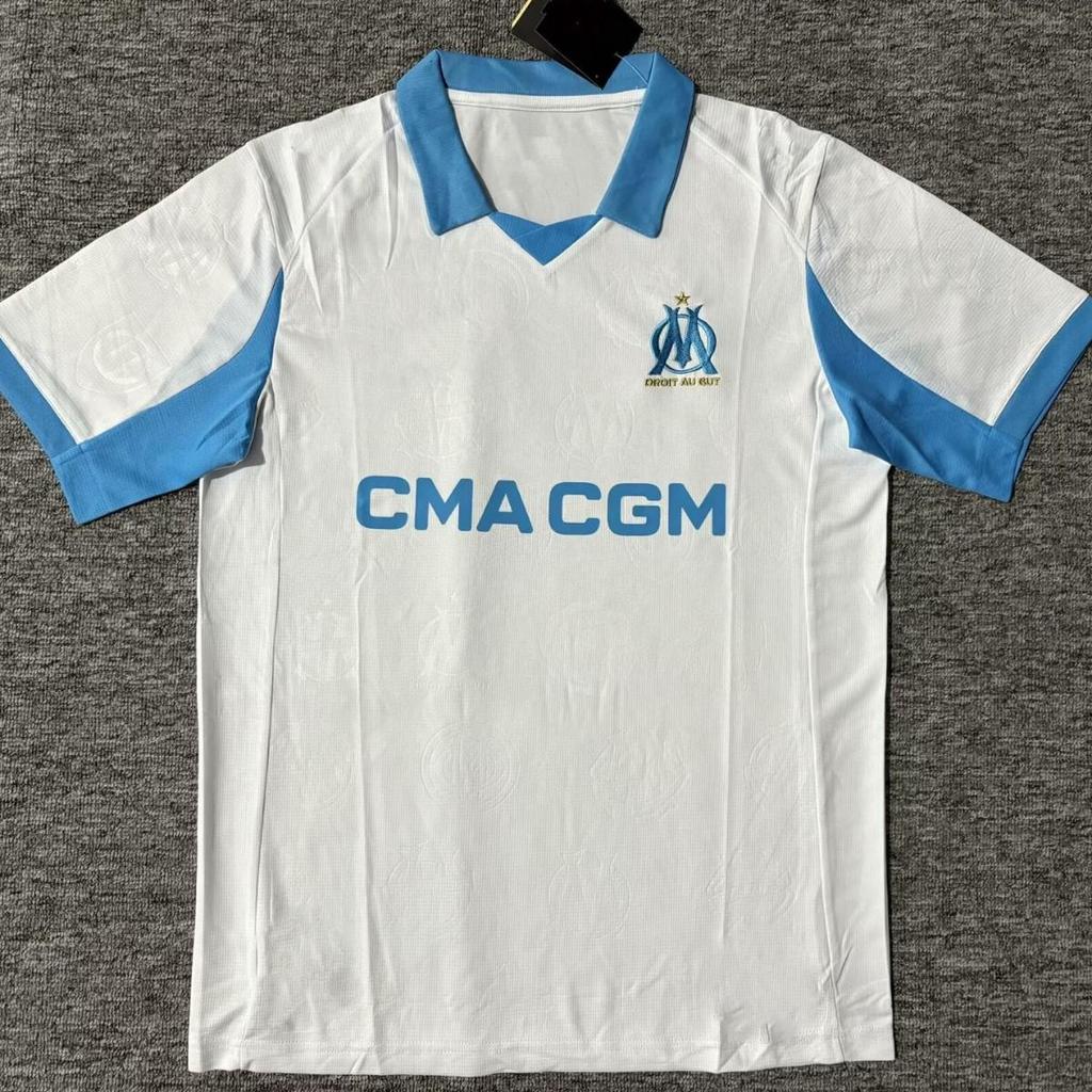 2526 Marseille S. Ferreira & W. Klaus Kurzarm Thailändisches Fußballtrikot