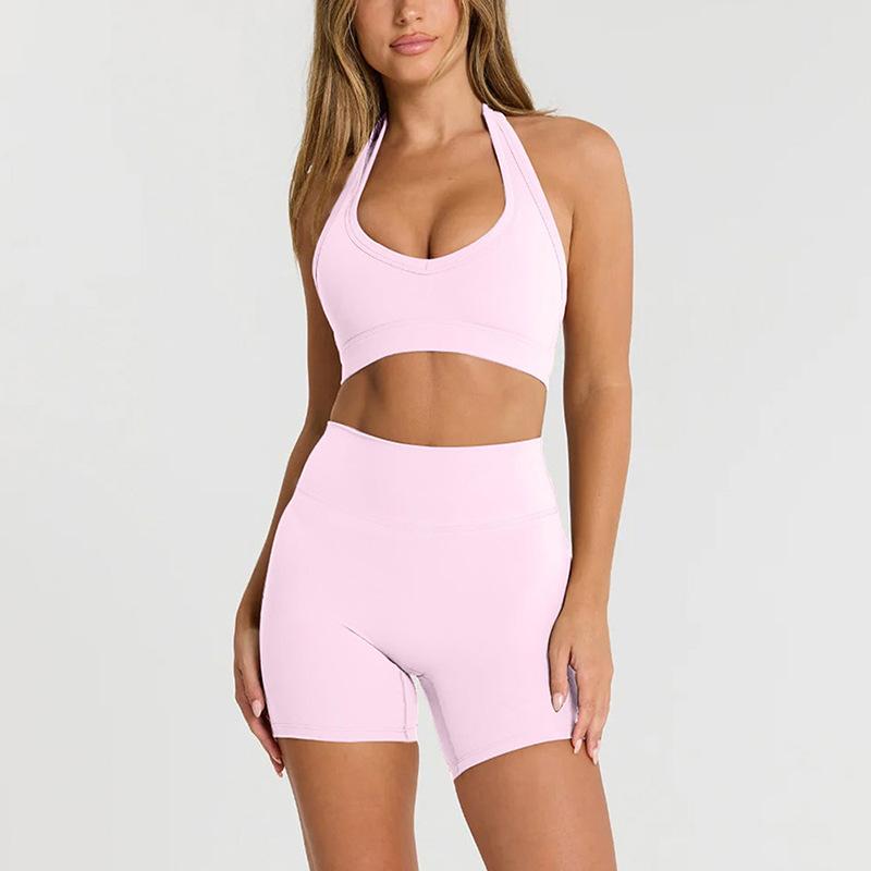 Chen Shijie Thin Sense Yoga Suit with Chest Pad Women's Hip Lift and Chest Sports Suit Women's Beautiful Back Fitness Yoga Suit Women's