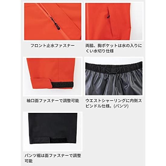 XEBEC Rainwear Top and Bottom Set 32000-40-L