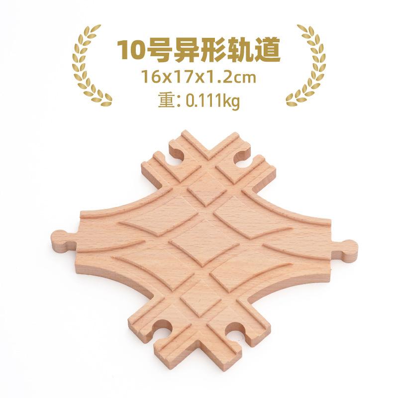 Drewniane Tory Kolejowe Zabawki Tory Kolejowe Akcesoria Łącznik Drogi Kolejowej Drewniany Łącznik Mostu Toru Kolejowego Zabawki