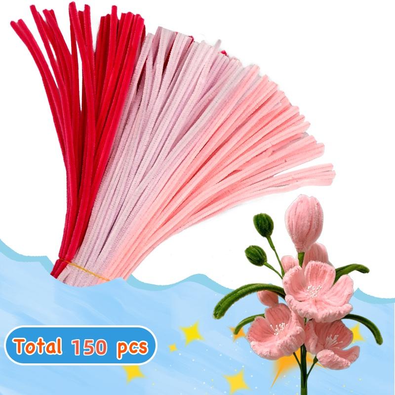 Pipe Cleaners, Chenille Stems Creative Pipe Cleaners Craft, Multi-Color Pipe Cleaners Craft Supplies for Home DIY Hand Arts