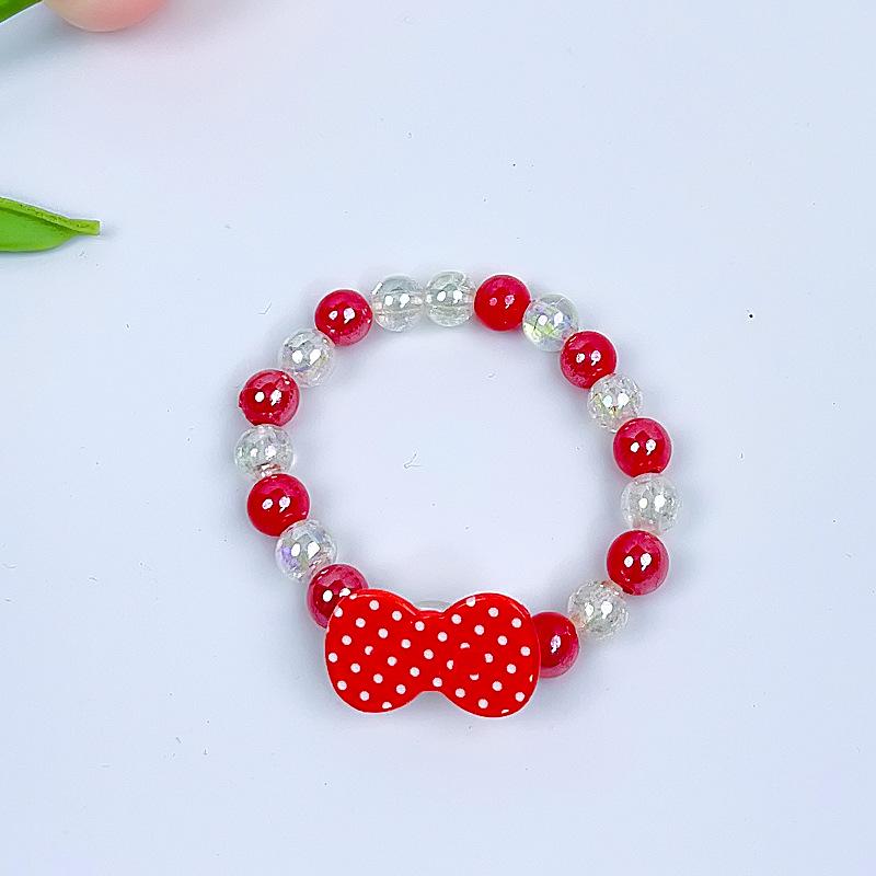 Cartoon Mermaid Pendant Beaded Bracelet for Girls