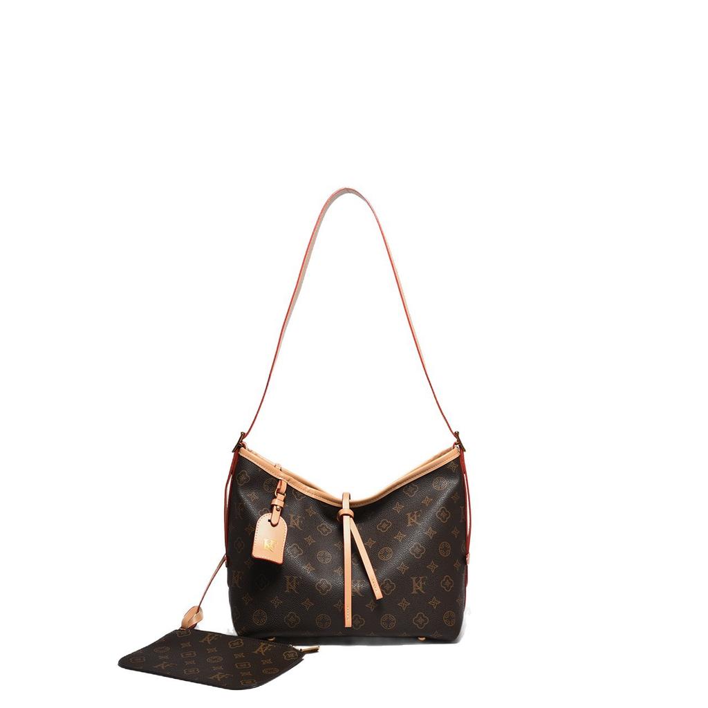 Borsa sottobraccio da donna 2026 nuova, grande capacità, retrò, borsa tote versatile, borsa a tracolla singola, borsa per la mamma
