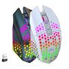 2.4G Rechargeable Wireless Mouse Hole Mouse 1600dpi Colorful Backlight