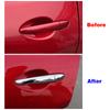 For Mazda CX-3 CX3 2015-2018 Chrome Door Handle Cover Trims & Door Bowl Cover Car Styling 2016 2017