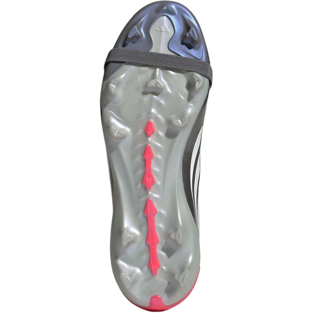 Adidas Predator Elite Fabric FT FG Comfortable Fit Low Top Kids Football Shoes Kids Football Shoes Iron-Grey JR3311