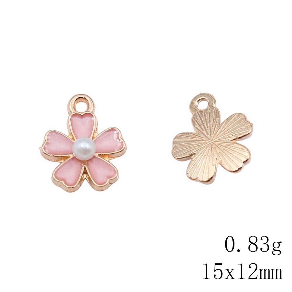 Thanksgiving Day Charms Jewelry Plant Flower Enamel Charms Pendant Ornaments For Home Cell Phone Pendant