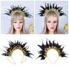 Enchanting Goddess Inspired Feather Crowns for Costume Event Cosplay Celebrations snd Special Occasion Outfits