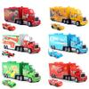 Disney Pixar Cars And Trucks Žaislų rinkinys The King Cruz Lightning Mcqueen Mike Dėdė 1/43 Metalinis modelis Sunkvežimiai Žaislai Dovana Vaikams