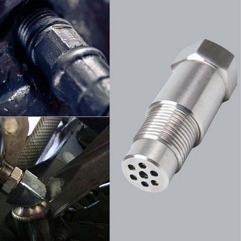 Exhaust Manifold Adapter Air Hydraulic System Coupler Stainless Steel High Pressure Tool Supplies Accessory For Vehicle Car