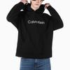 Calvin Klein Minimalist Logo Print Hoodie Men Tops Black 40HM231-BAE