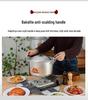 Xiangwei Classic Aluminum Steamer & Soup Pot for Gas Stoves, Thickened for Boiling and Cooking
