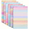 50pcs Multicolor To-Do List Stickers, Self-Adhesive Notepad Sticker for Office Memo, Home/Office Supplies (Random Color) Back To School