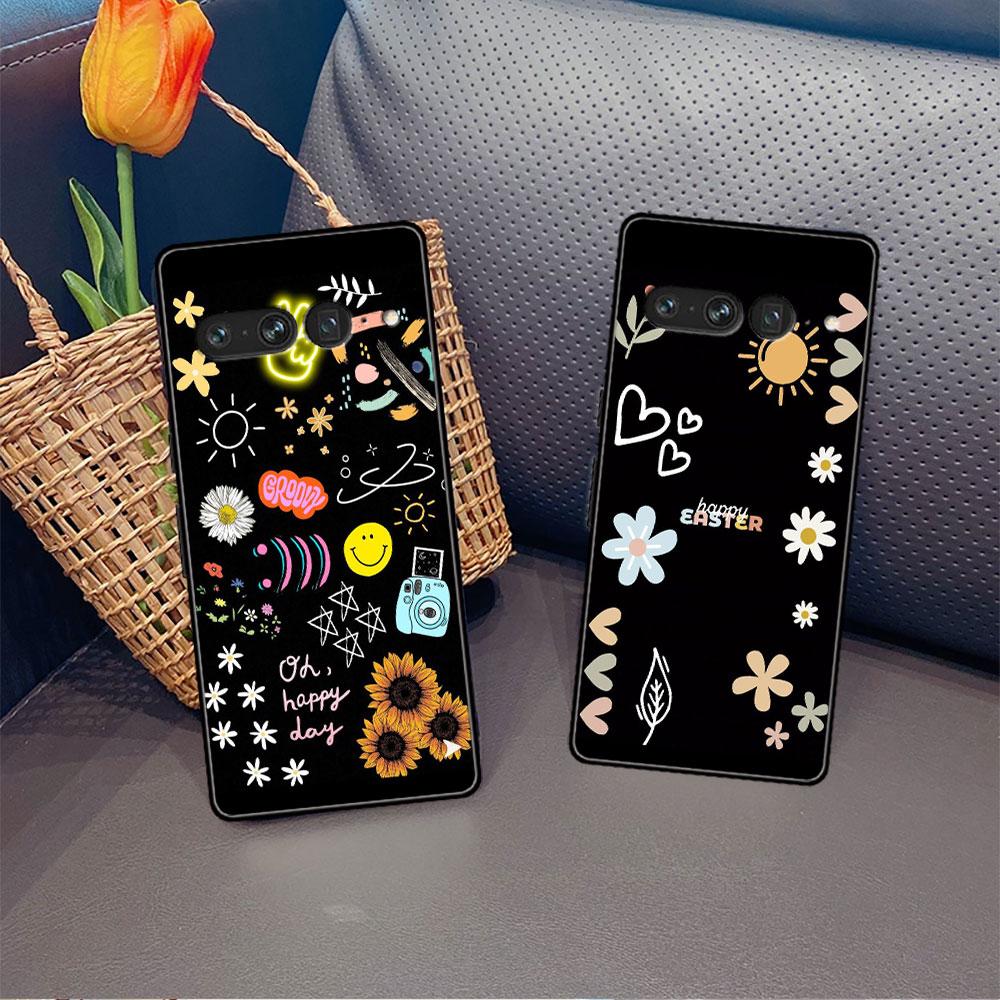 Pouzdro pro Google Pixel 7 6 Pro 5 4 3 3a XL 5a 4a 5G Měkké pro Pixel 6Pro 4XL 3XL 3aXL Zadní kryt Fundas Měsíc Astronaut