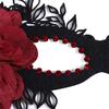 Maske Blumig Maskerade Augenmaske Schlafmaske Mit Blume Mash Party Cosplay Requisiten Halbgesichtsmaske