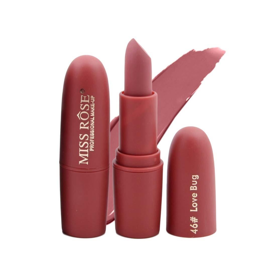 

@ Miss Rose Creamy Matte LipStick Shade 46 Love Bug 3.4g