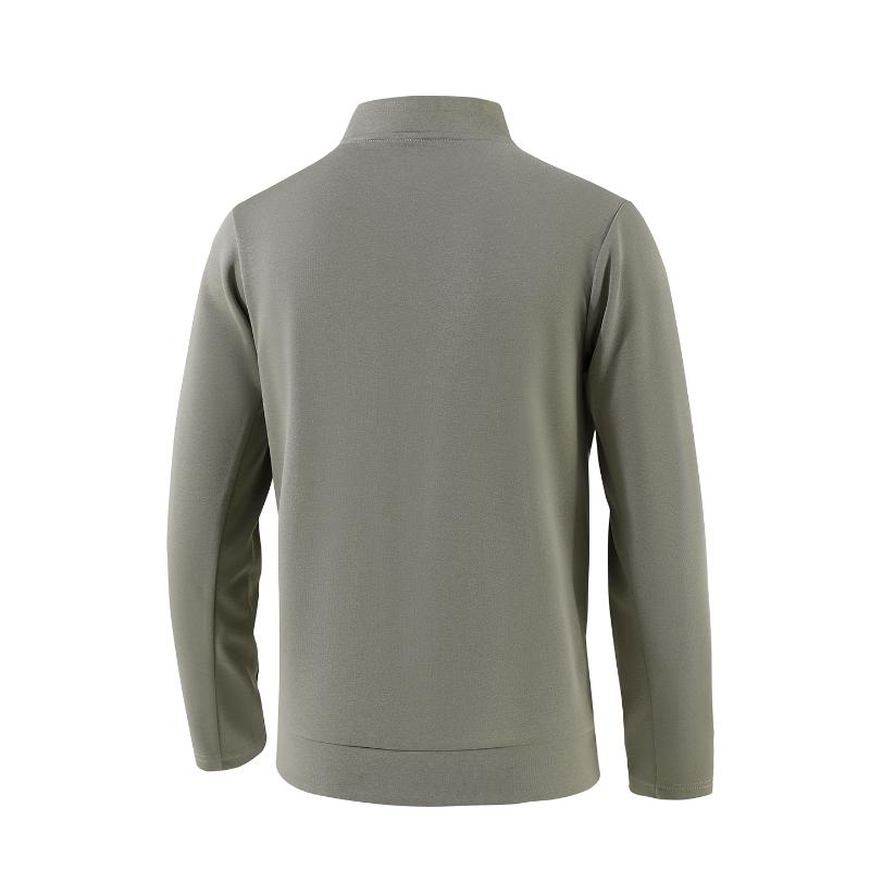 Herren Stehkragen Strickjacke Hoodie Herbst Winter Neuer Stil Business Casual Reißverschlussjacke Outdoor Sportjacke