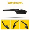 Front Windshield Wiper Side Cowl Extension Cover Trim for Toyota RAV4 - Replace 53867-0R070 53866-0R070 Pair