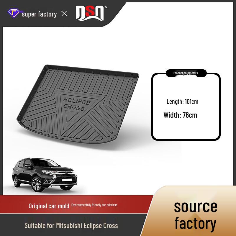 Mitsubishi ASX, Lancer, Eclipse Cross, Pajero V93/V97 Waterproof TPE Trunk Mat