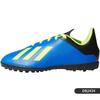 Adidas X 19.4 Soft Comfortable Durable Breathable Low-Top Soccer Shoes Kids Soccer Shoes Blue DB2434