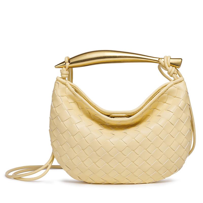 Hot-selling In Europe and America, Cute Mini Sardines Woven Bag, Small Hand-held Crossbody Woven Women's Bag