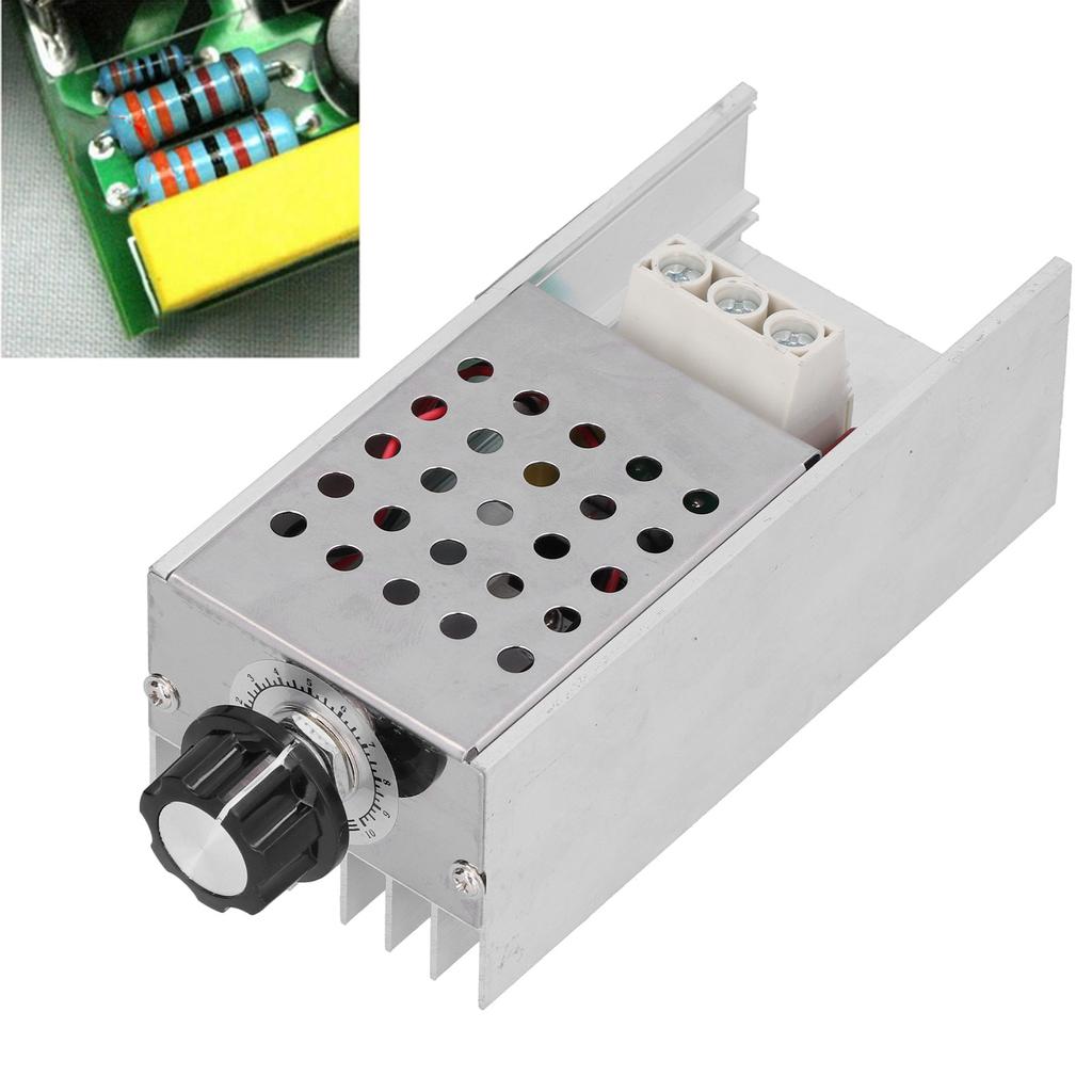 Voltage Regulator LED Dimmer Electronic Motor Speed Controller 10000W with AC 220V