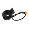 Electric Scooter Thumb Throttle 3 Pin Waterproof Prevent Slip Round Finger Throttle Accelerator for Speed Control