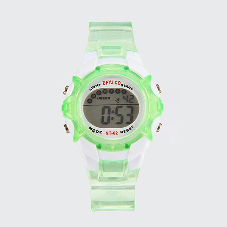 Girls' Multifunctional Luminous Watch: Colorful, Casual, Small Size for Ages 5-15