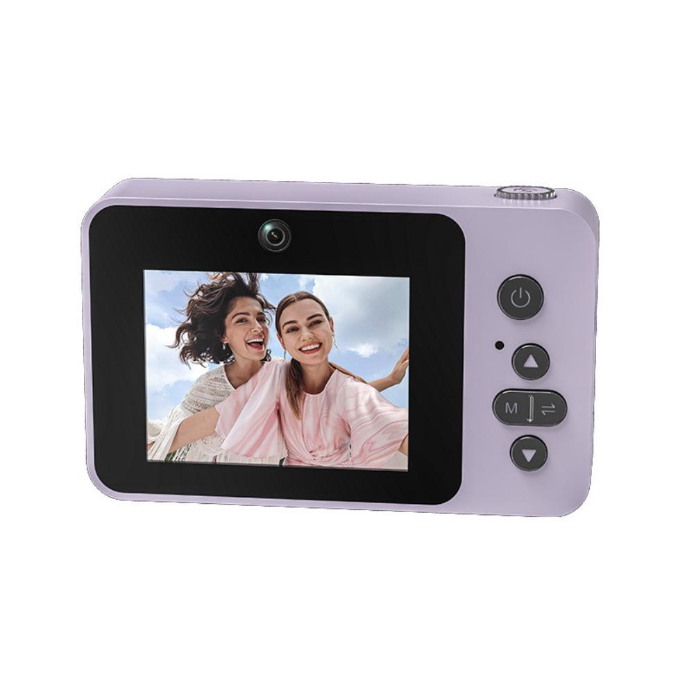 

MP3 Music Playback Vlog Camera 2.4IN Screen 8X Zoom Camera Digital Camera Video Camera Vlogging рожевий