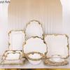 Keramikteller Goldrand Essteller Fischteller Steakteller Pastateller Obstteller Salatschüssel Suppenschüssel Dessertteller Kaffeetasse Becher