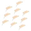  Silk Wedding Floral Branch 3D Artificial Orchids Flowers Branch for DIY Wreaths