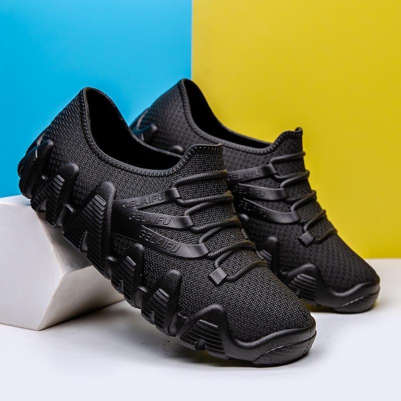 Low-top rain shoes men's waterproof shoes short fashion rain boots four-season non-slip kitchen rubber shoes work shoes