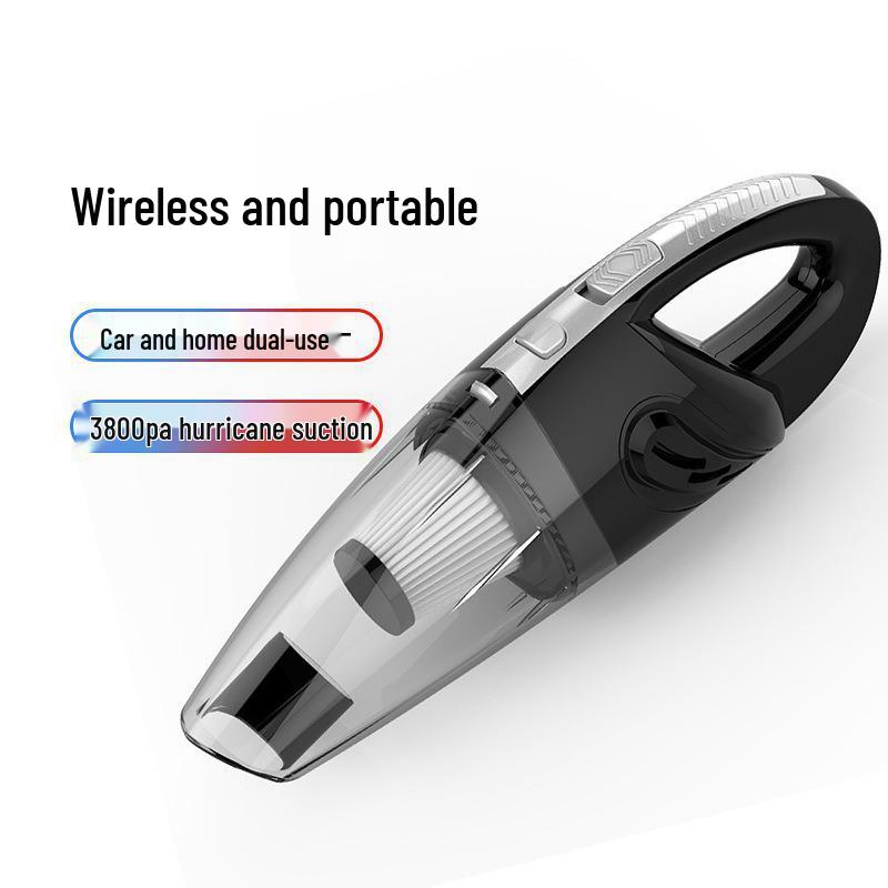 Wireless Handheld Car Vacuum Cleaner - Portable, High Power, Rechargeable Mini Vacuum for Car and Home