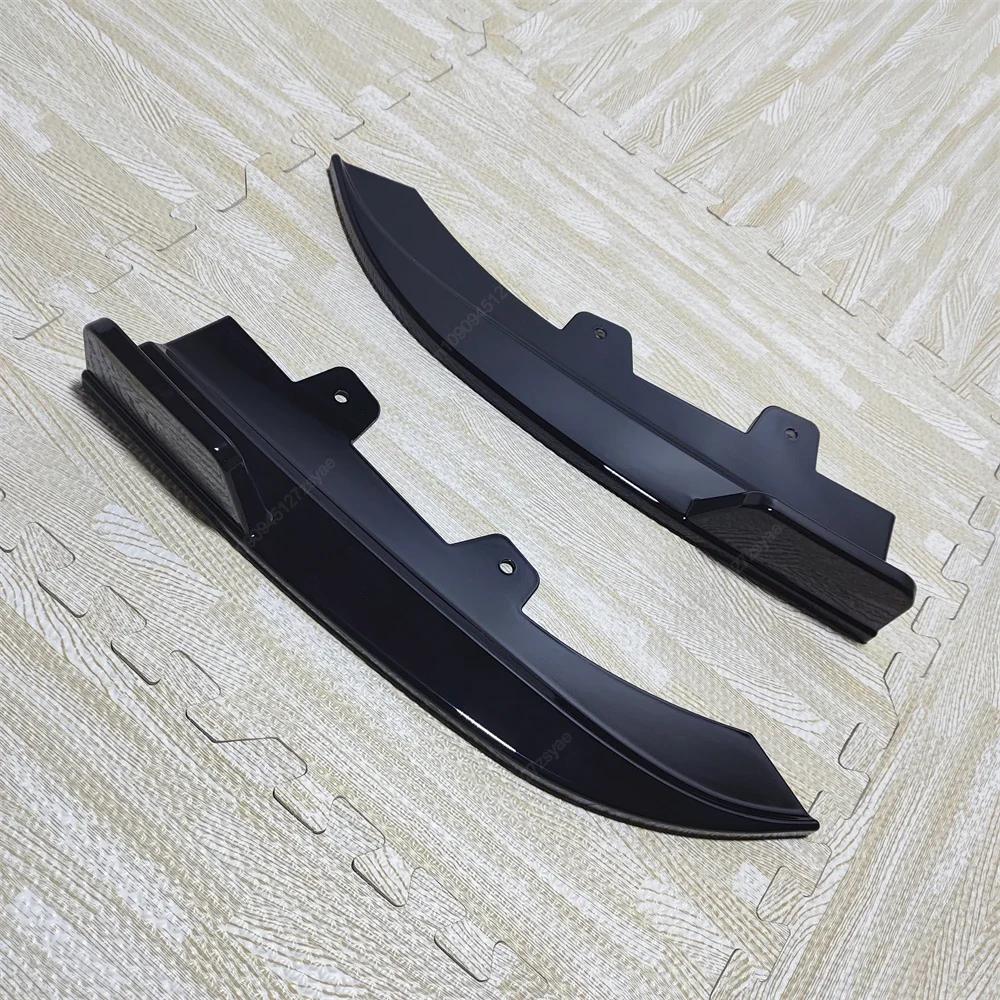 Car Rear Bumper Lip Side Diffuser Spoiler Splitter For BMW 4 Series G22 Coupe G23 Convertible M-Sport 2020-2024+ Bodykits Tuning