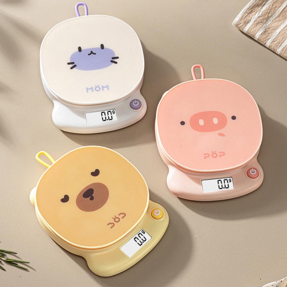 Plastic Kitchen Scale Portable Electronic Scales Small Scale Weighing Weighing Machine Cooking