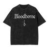 Bloodborne Dark Souls T-Shirt Sommer YK Lustige T-Shirts Baumwolle Hip Hop T-Shirt für Unisex Kurzarm Druckkleidung
