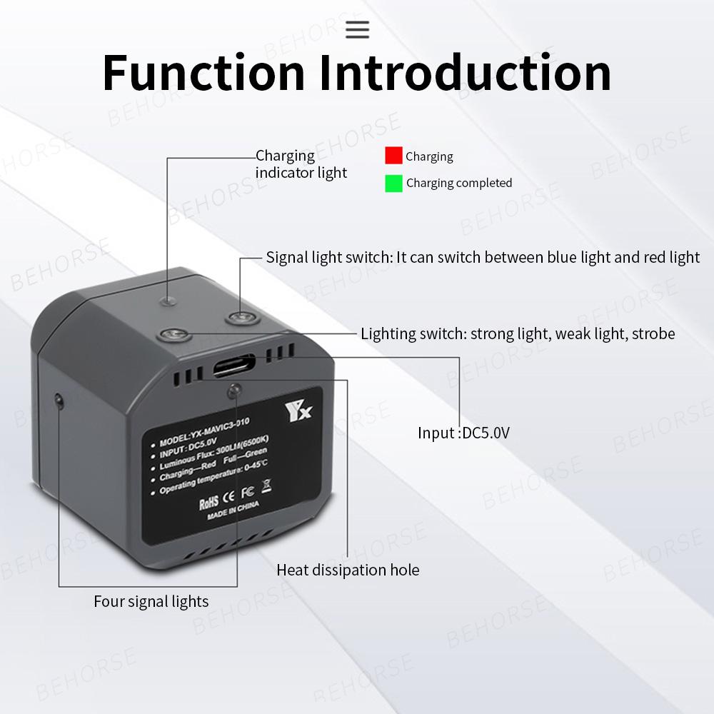 Top Searchlight For Mavic 4 Pro Night Navigation Light with Adapter Extension Bracket For DJI Mavic 4 Pro Drone Accessories