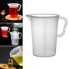 Functional 3000ml Measuring Pitchers with Lid Plastic Measuring Pitchers with Lid for Paint Mixing and Kitchen Use