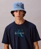 Monogram Print 4RB861G L DARKSAPPHIRECEF [Calvin Klein] Short-sleeve T-shirt