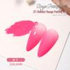 No-Wash High Saturation Gradient Gel Polish for Thick Color Painting & Powder Printing