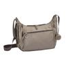 Schultertasche 5L Horizontal Typ Erwachsener Lässig Glänzend 20121 Beige PJ-18