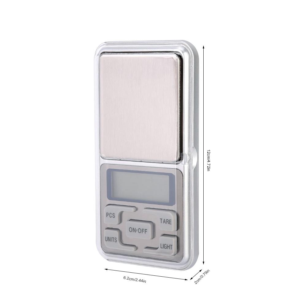 Portable   Electronic Digital ket Scale Jewelry   Calibration Weighing Balance LCD