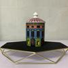 Neuschwanstein Castle Candle Holder Candles Jar Retro Storage Bin Ceramic Caft Home Decoration Jewerlly Storage Box
